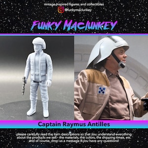 Vintage-style Star Wars Captain Antilles Action Figure