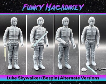 Vintage-style Star Wars Custom Luke Skywalker (Bespin) Action Figure