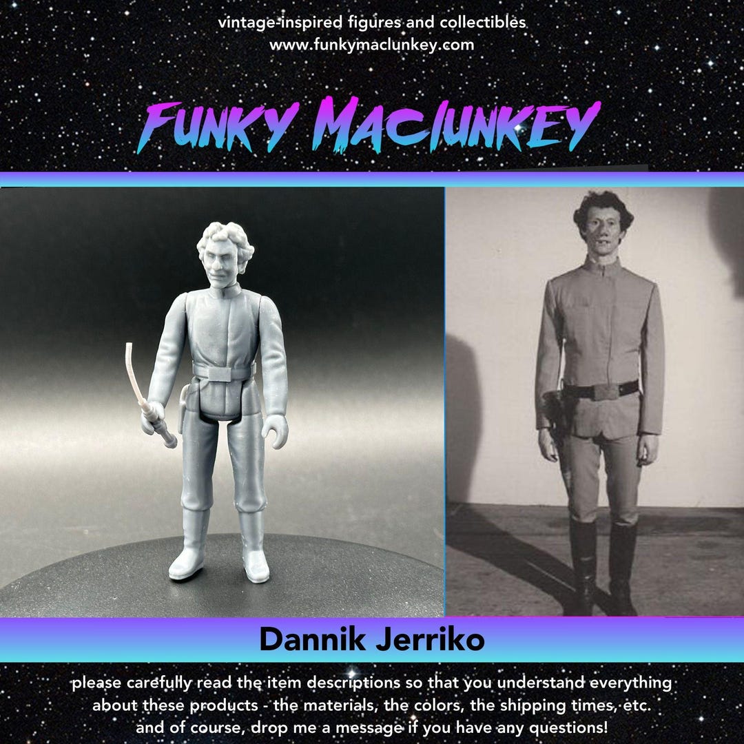 Amazon.com: Star Wars A New Hope #8 Dannik Jerriko 4-Inch