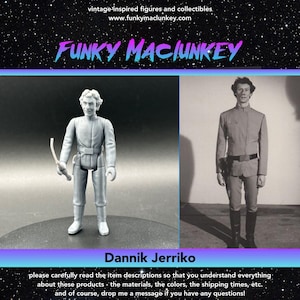 Vintage-style Star Wars Dannik Jerriko (cantina Patron) Action