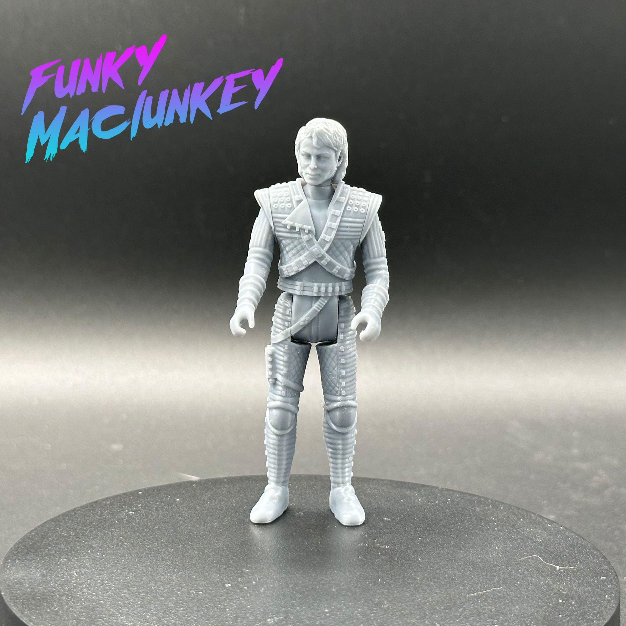 Vintage-style Captain EO With Fuzzball Action Figure (multiple