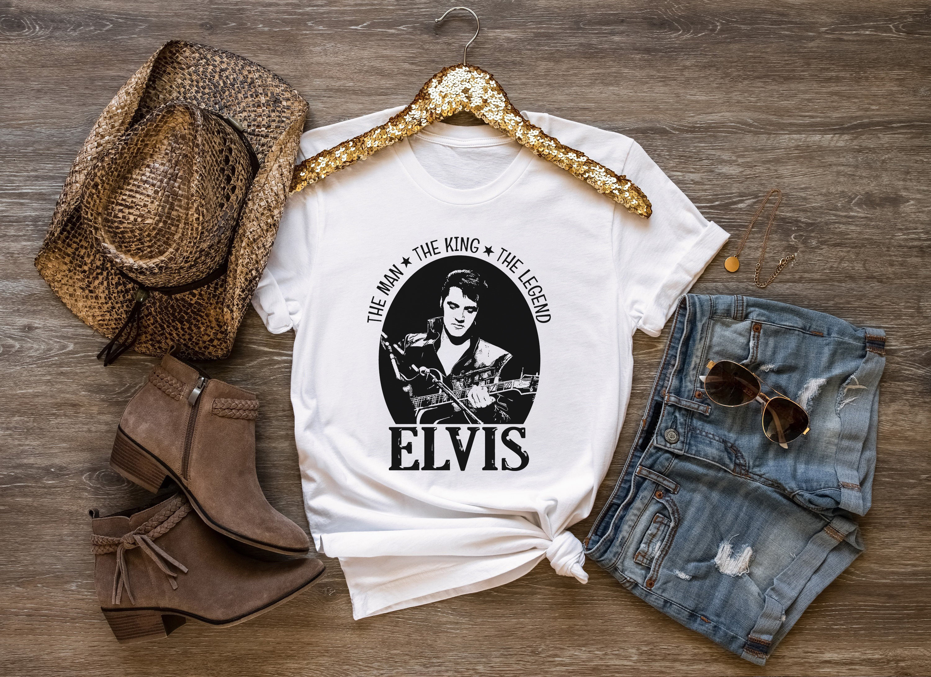 Discover Elvis Presley Merch Gift T-Shirt