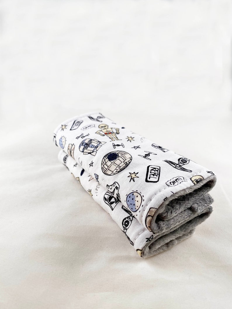 Car Seat Strap Covers Reversible Gender Neutral Star Wars Etsy