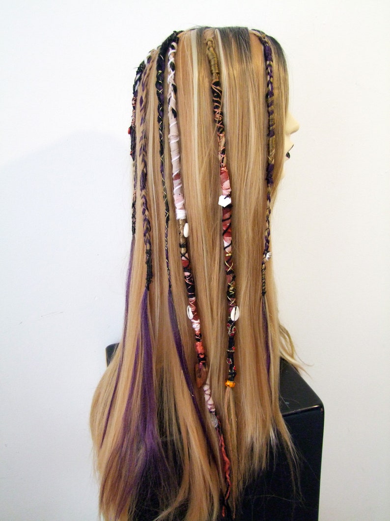 Goddess Dreadlock Wig Long blonde braided Costume Wig faux Etsy