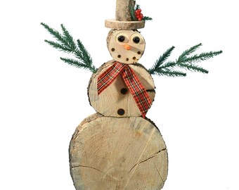 Muñeco De Nieve MuÃ±ecos Navidad Madera Frosty Mu MuÃ±eco De Nieve Con