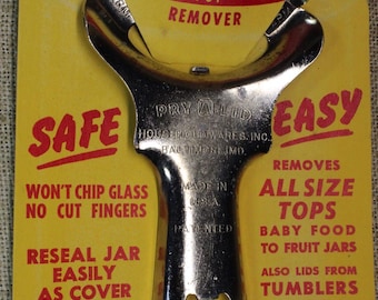 Vintage Pry A Lid Canning Jar Bottle Opener Top Remover 1950’s BLEMISHED speck~1*176.1