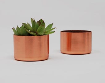 Small Pure Copper Pots | Trinket Pots | Tealight Holders