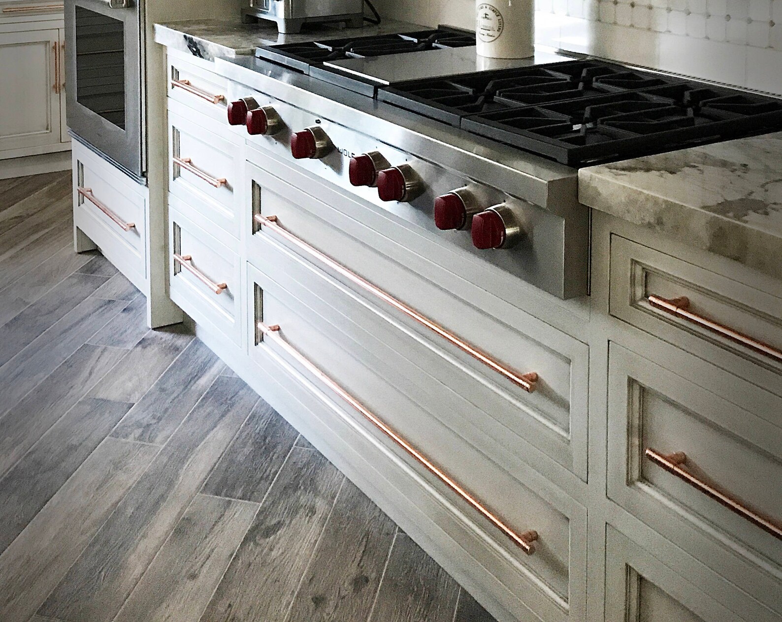 Copper T Bar Kitchen Door Handle Kitchen Drawer Handle Etsy Canada