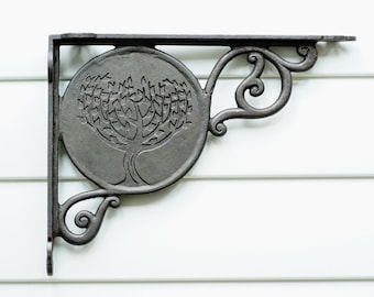 Cast Iron Shelf Bracket | Fever Tree Antique Iron Shelf Bracket | Rustic Cast Iron Bracket