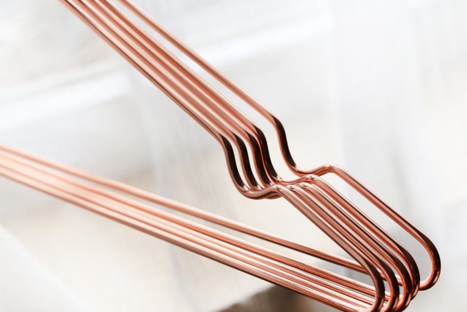 Copper Wire Coat Hangers Etsy