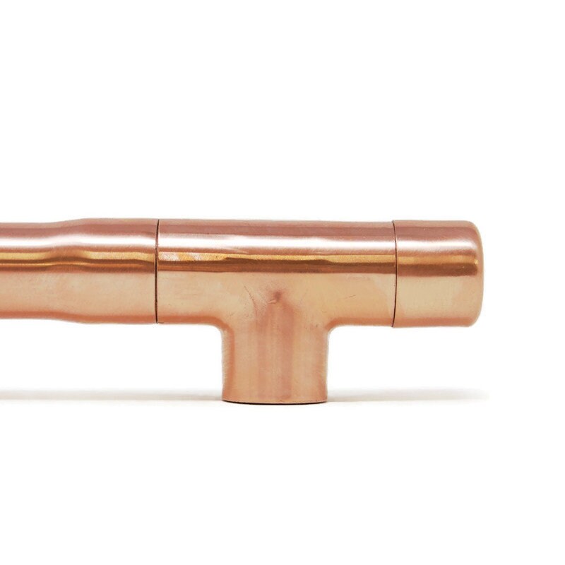 Copper Kitchen Door T Bar Handle Kitchen Drawer Handle Etsy UK