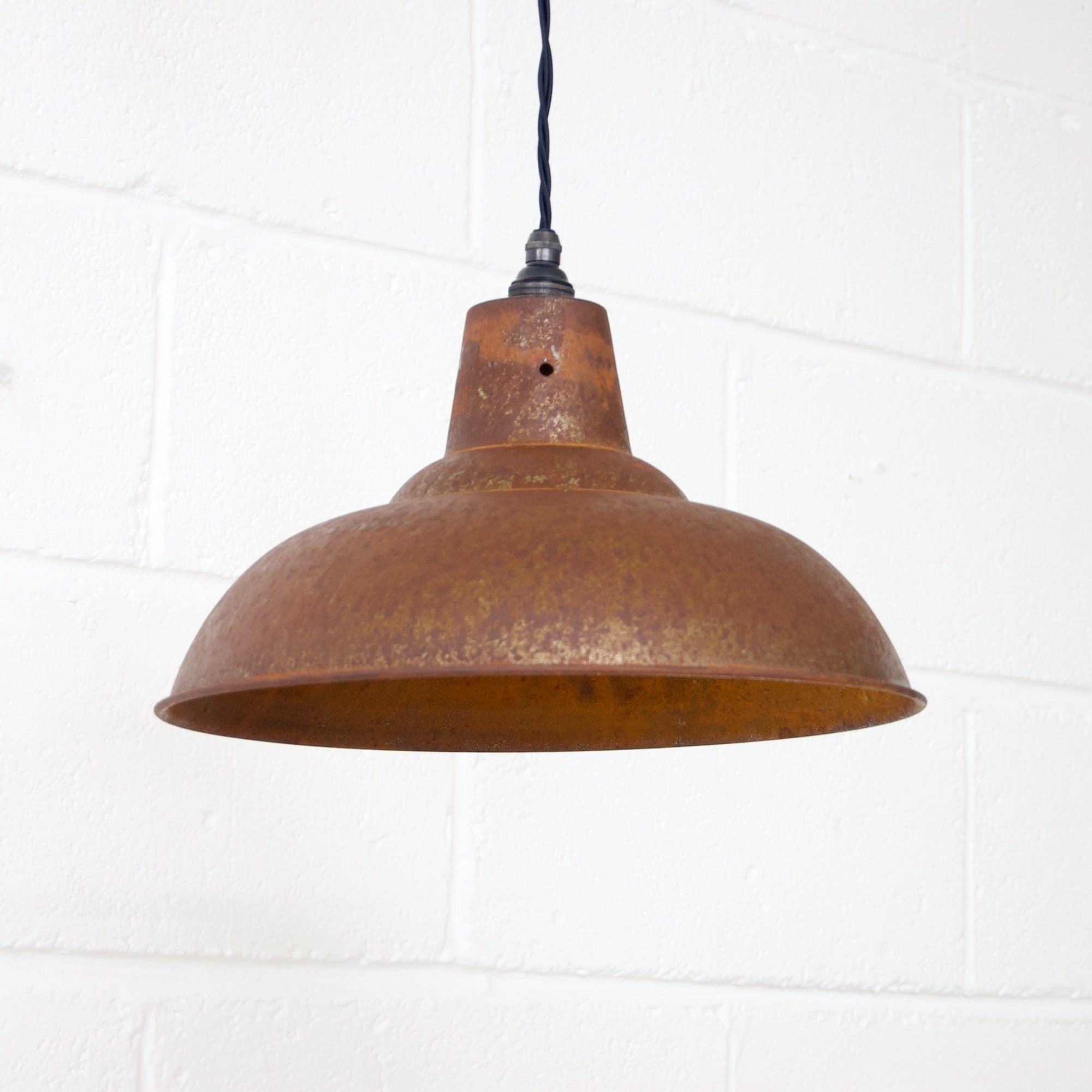 Retro - Modern　Alumi Shade Pendant Light Retro Colorful Semicircle Metal Pendant Lighting for Dining
