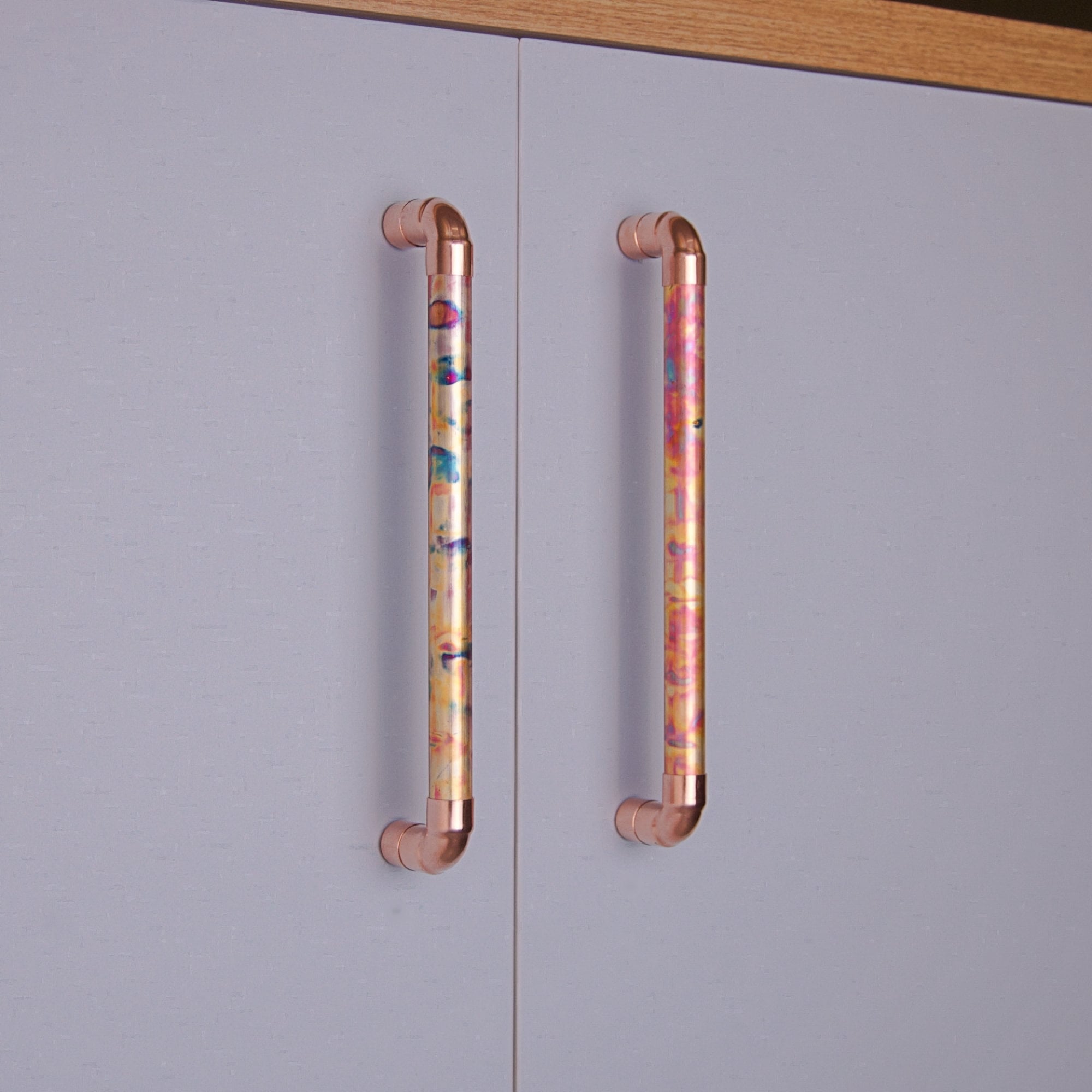 Antique Copper Door Handles Copper Kitchen Drawer Handle Etsy UK