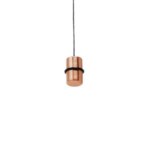 Handcrafted Copper And Black Light Pull