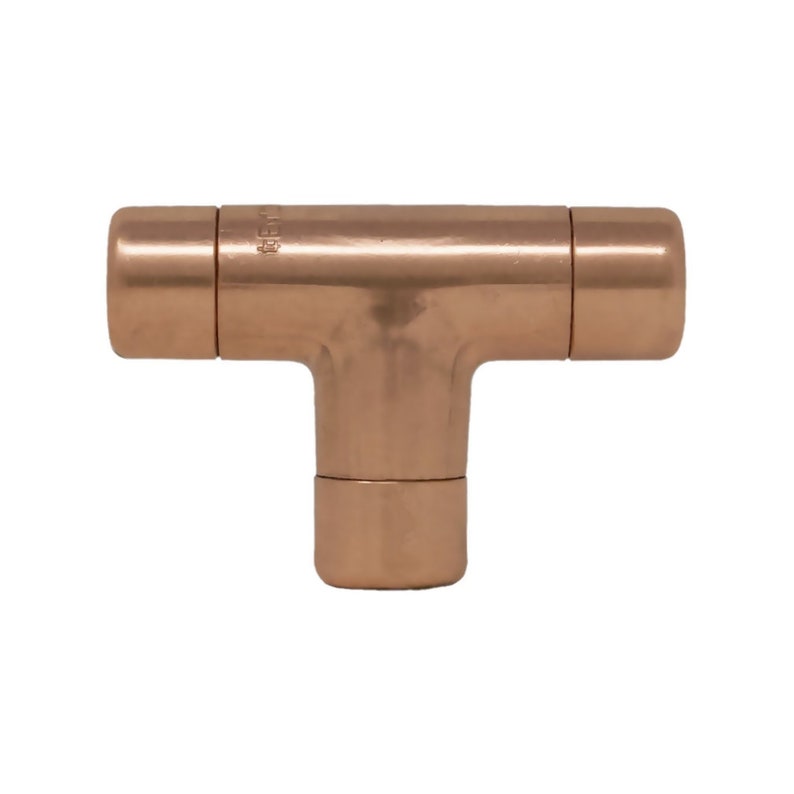 Modern Pure Copper Door Knobs | Copper Kitchen Door Knobs | Antique Copper Drawer Knobs