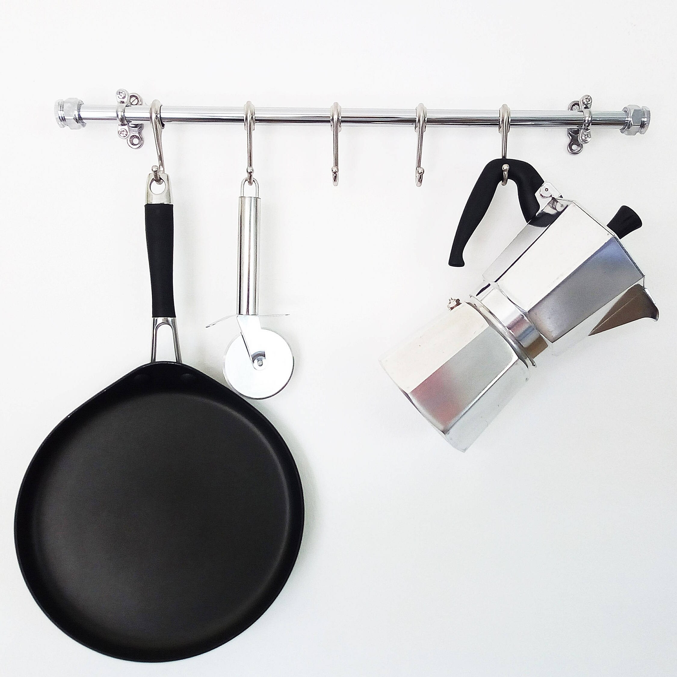 Chrome Kitchen Utensil Rail Utensil Holders Etsy