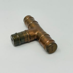 Handmade Aged Copper Door Knob: Kitchen Drawer Hardware