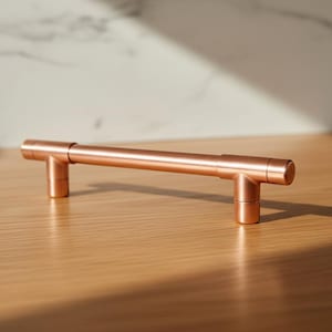 Poignées de meuble en cuivre faites main, Royaume-Uni - Poignées de cuisine et de tiroir rustiques 15 mm, industriel Home Hardware