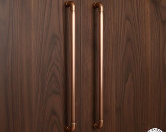 Moderne Kupfer Türgriff, Küchentür Kupfer Schubladengriff ** Versand am nächsten Tag **