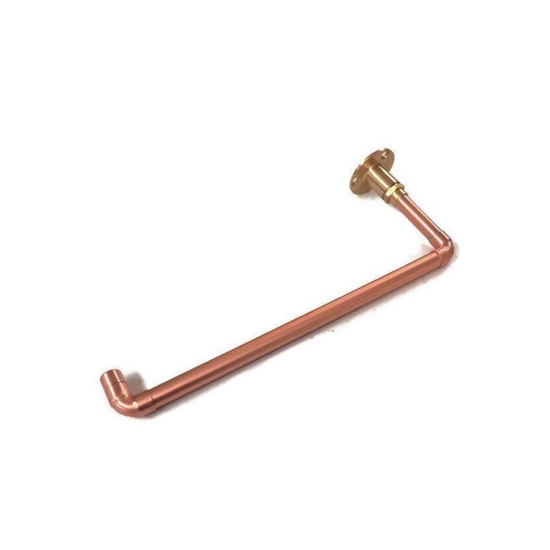 Copper Kitchen Towel Holder Kitchen Roll Holder Wall or Etsy
