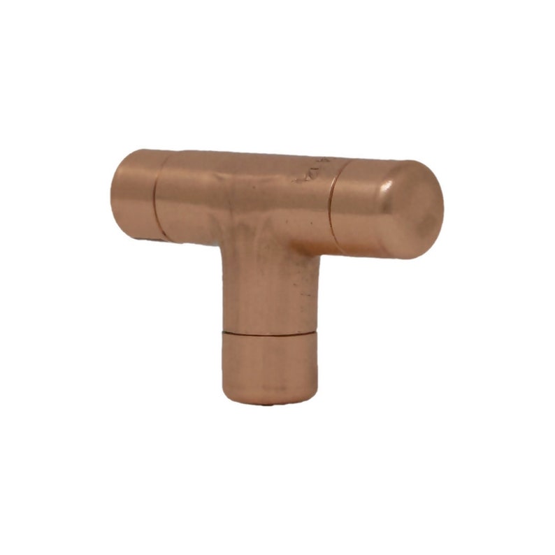 Modern Pure Copper Door Knobs / Antique Copper Drawer Knobs Etsy