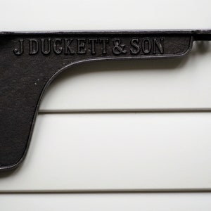 Cast Iron Shelf Bracket: British Railway Rustic Design