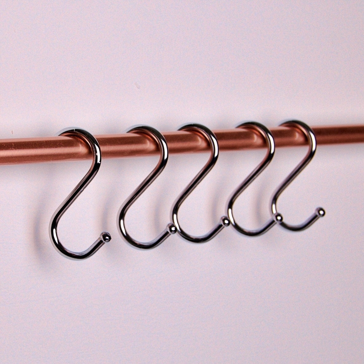 Copper Kitchen Utensil Rail Etsy