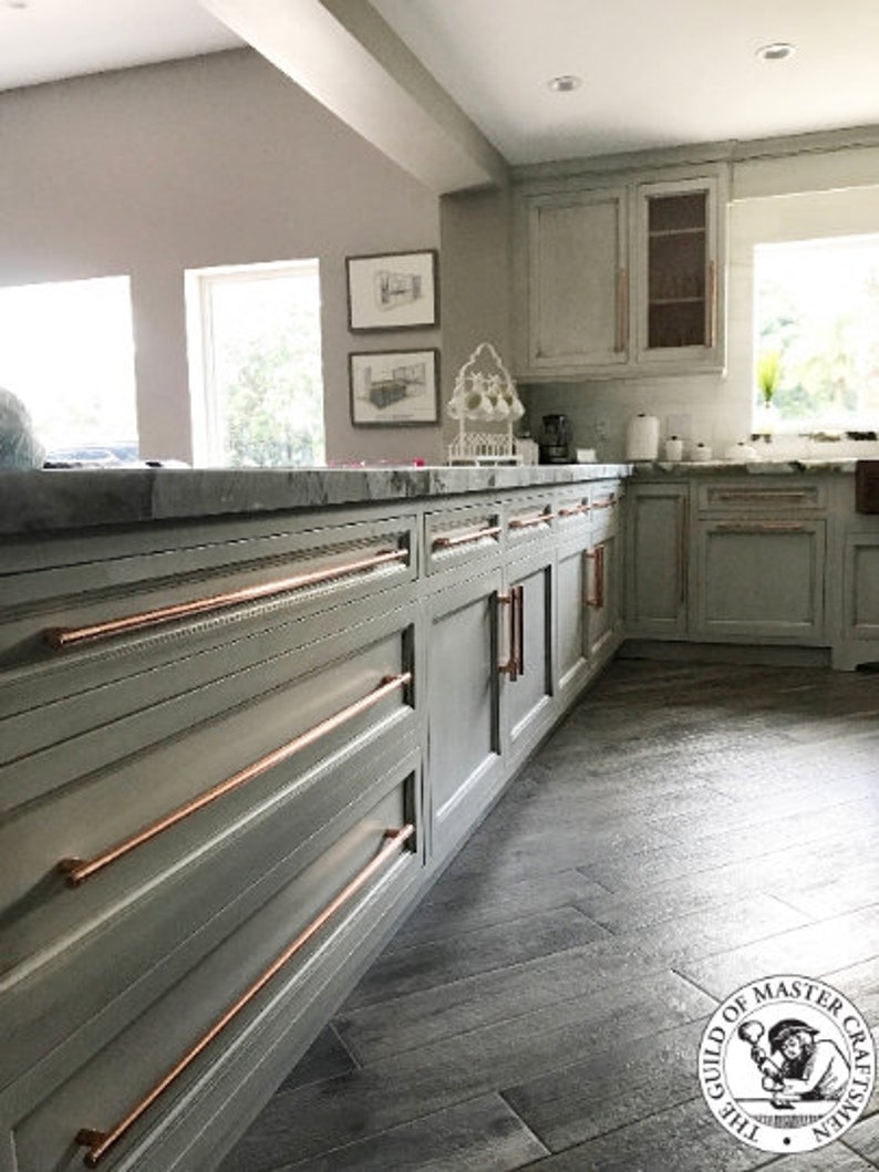 Copper Kitchen Door Handles | Kitchen Door Copper Pull Handle