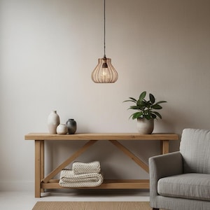 Bell Cage Retro Pendant Light Shade – Antique Copper