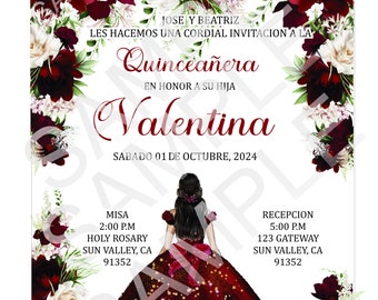 Quince Invitation
