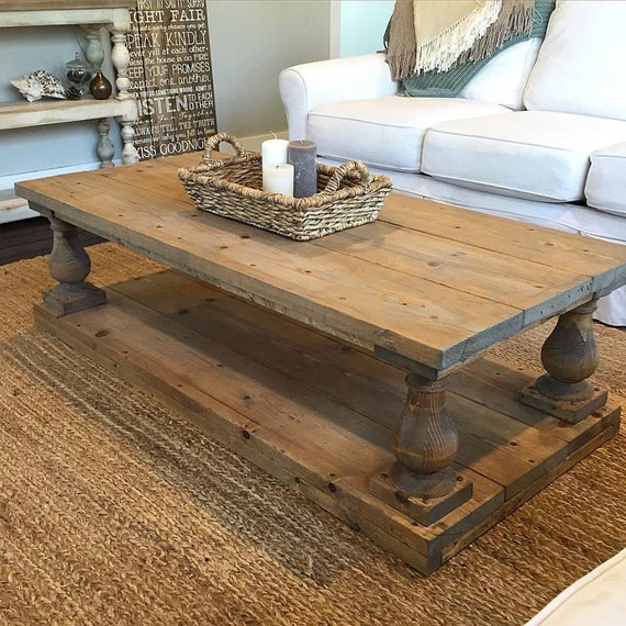 Rustic Baer Wide Plank Coffee Table Image 0