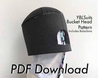 Fursuit Bucket Head Pattern [PDF Download]