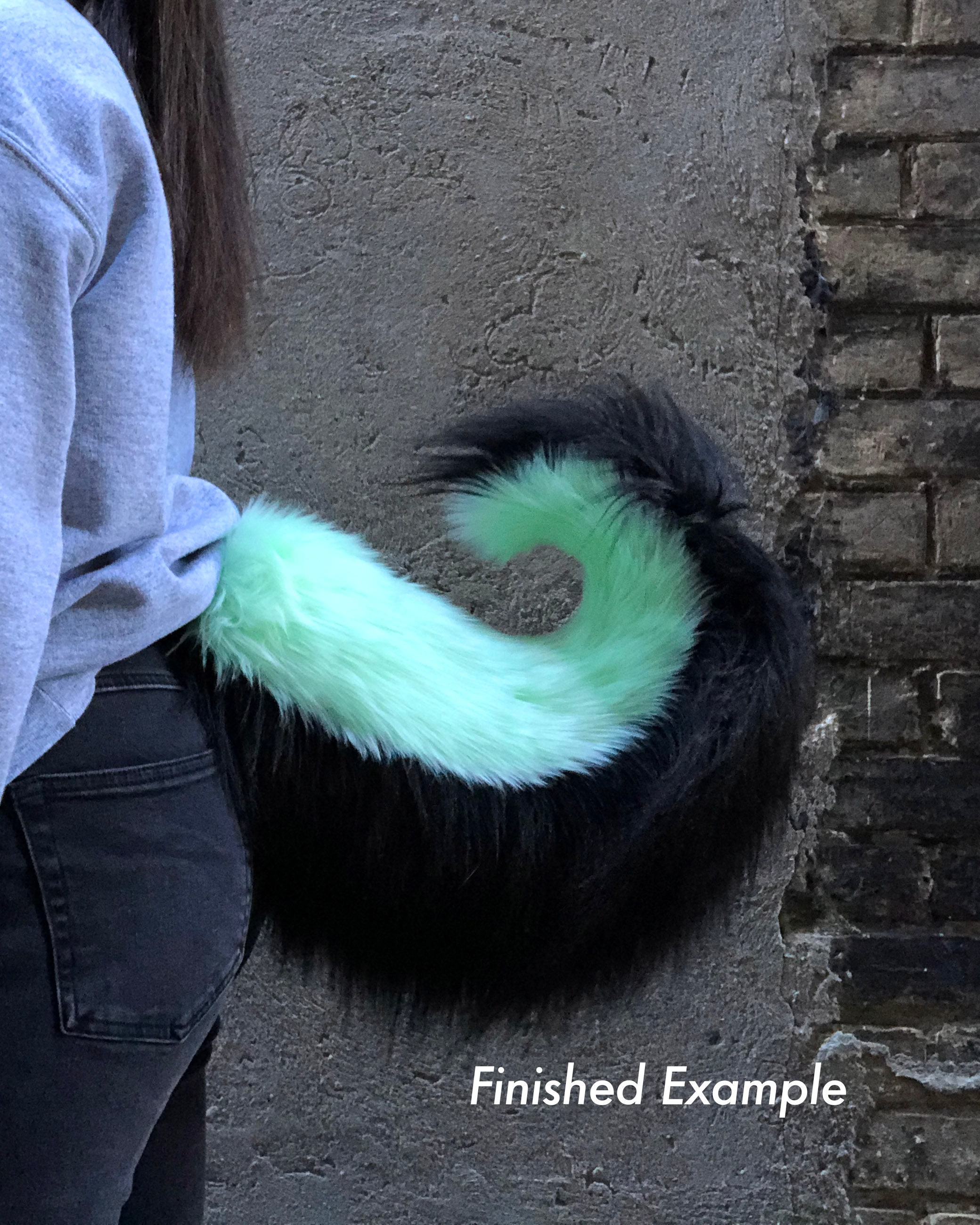 Husky Tail Pattern [PDF DOWNLOAD] - Etsy