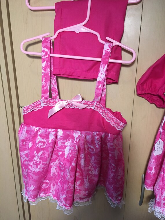 Little Girls Easter Top and Shorts