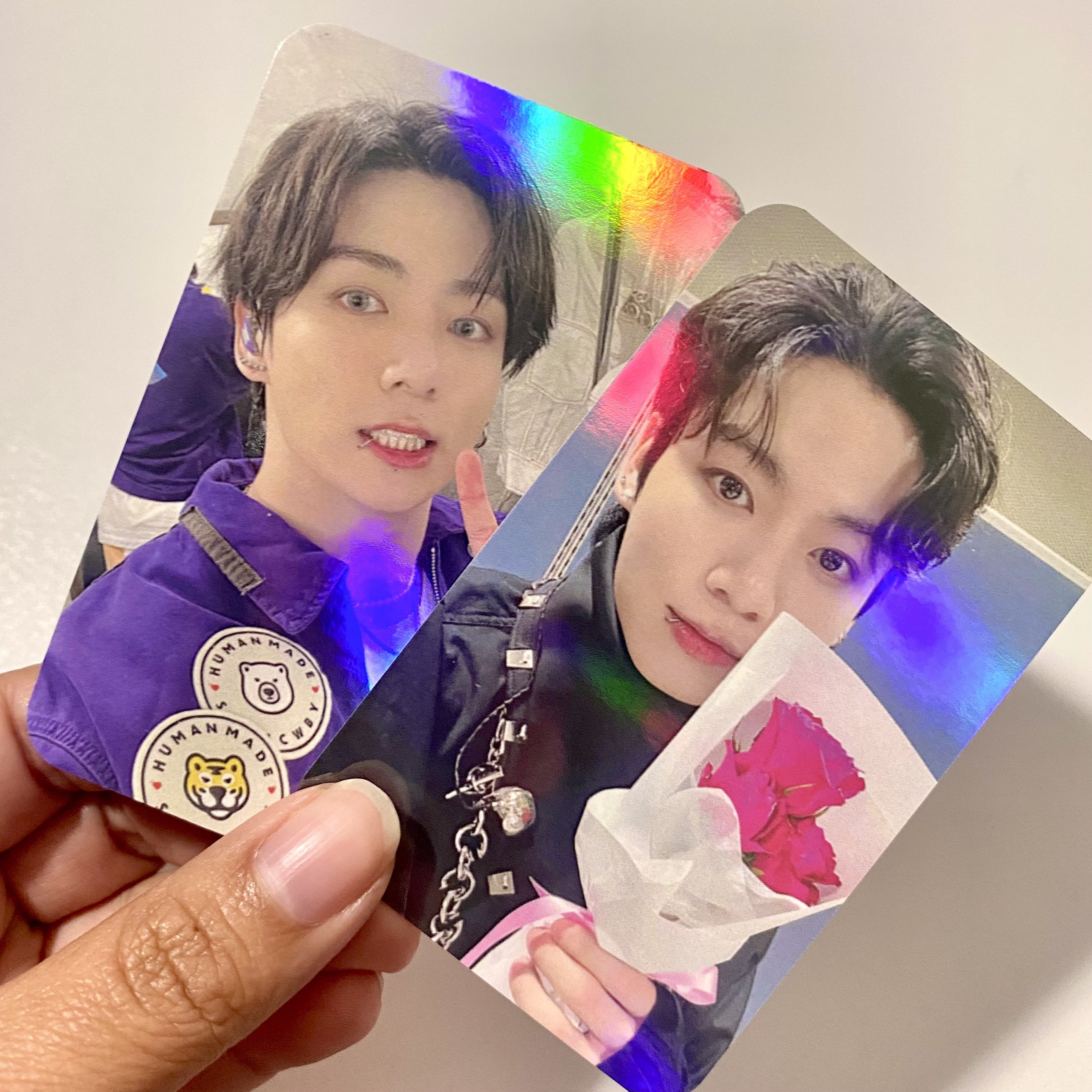 BTS Jungkook Holographic Photocard - Etsy