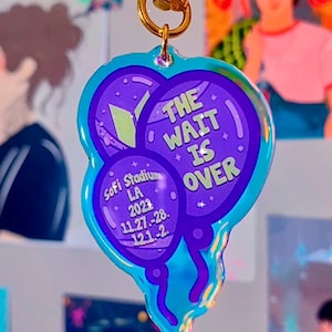 BTS PTD LA Keychain
