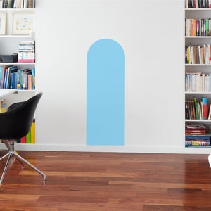 Large Arch Wall Decal, Colour Block Arch Wall Decal, Nursery Wall Decor, Boho Interior Wall Art, Modern Wall Decor, Abstract Wall Sticker