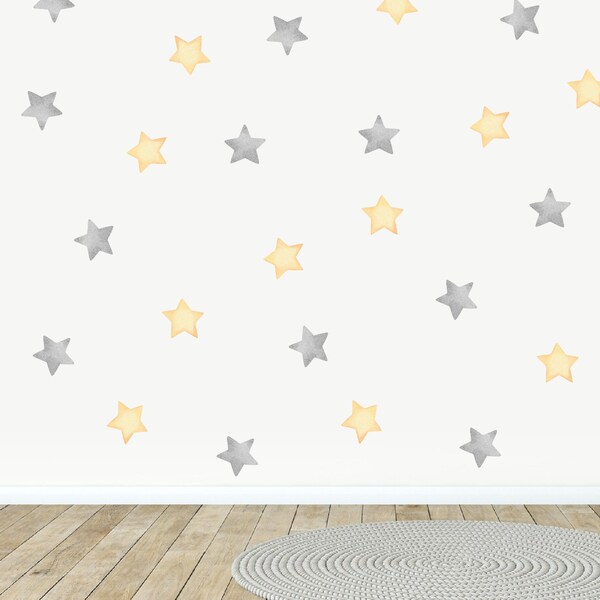 Yellow Gray Nursery Etsy UK