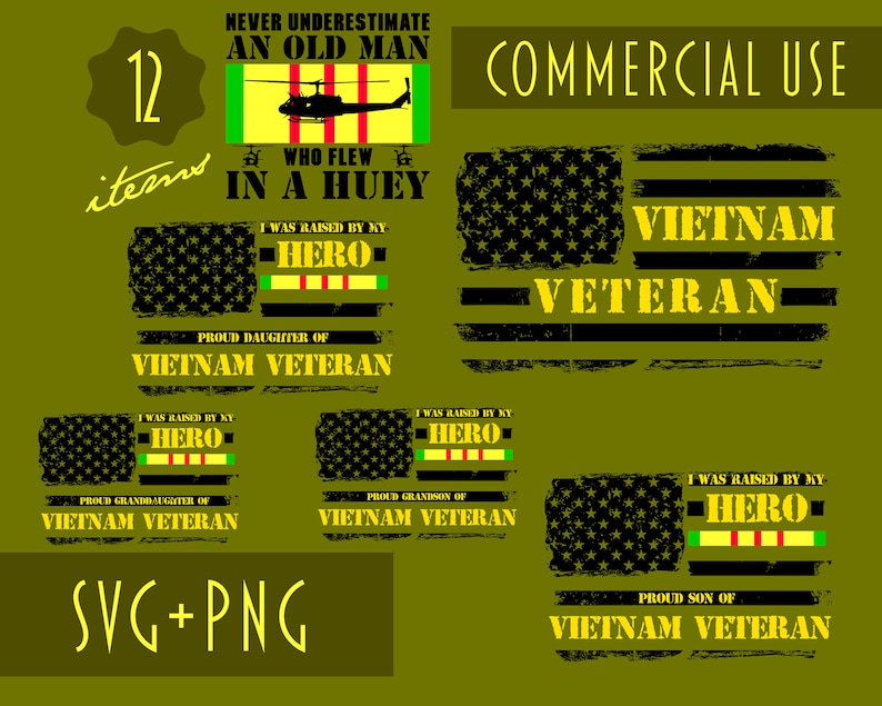 Download Vietnam War Veteran Day SVG Merch by Amazon Ready T-Shirt ...