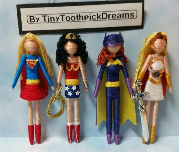 toothpick dolls