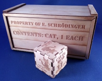 Schrodinger's Cat Box Decision maker, Quantum Physics paradox