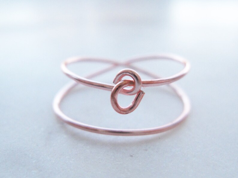 Rose Gold X Ring//rose Gold Criss Cross Ring Cross Ring Etsy Canada