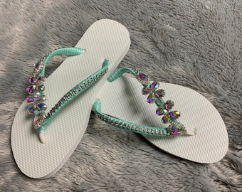 Bridal Flip Flops - Etsy