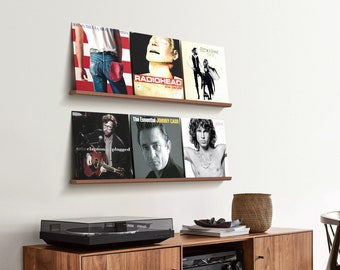 Record Shelf,  Vinyl Record Displays, Record Holder, Record Player Stand, Vinyl Record Storage Shelf, Vinyl Storage and Display, Shelving