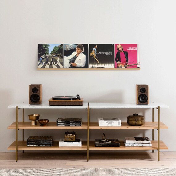 Rgb Led Lp Display Lighted Now Playing Vinyl Record Wall Holder - LED ...