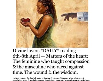 Divine lovers DAILY reading - 6th-8th