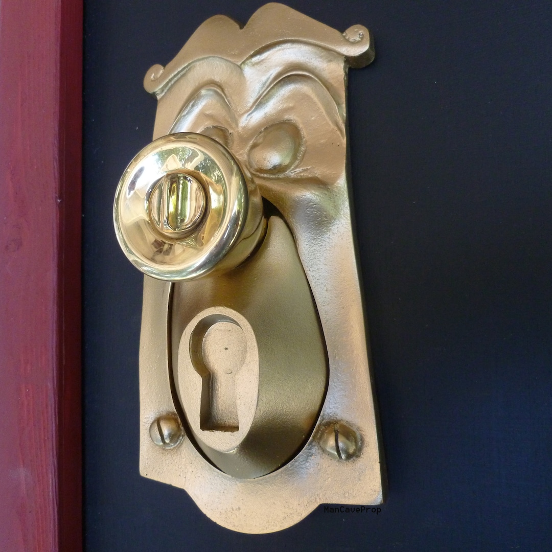 Alice Doorknob Inspired Face Plate Working Movie Prop - Etsy