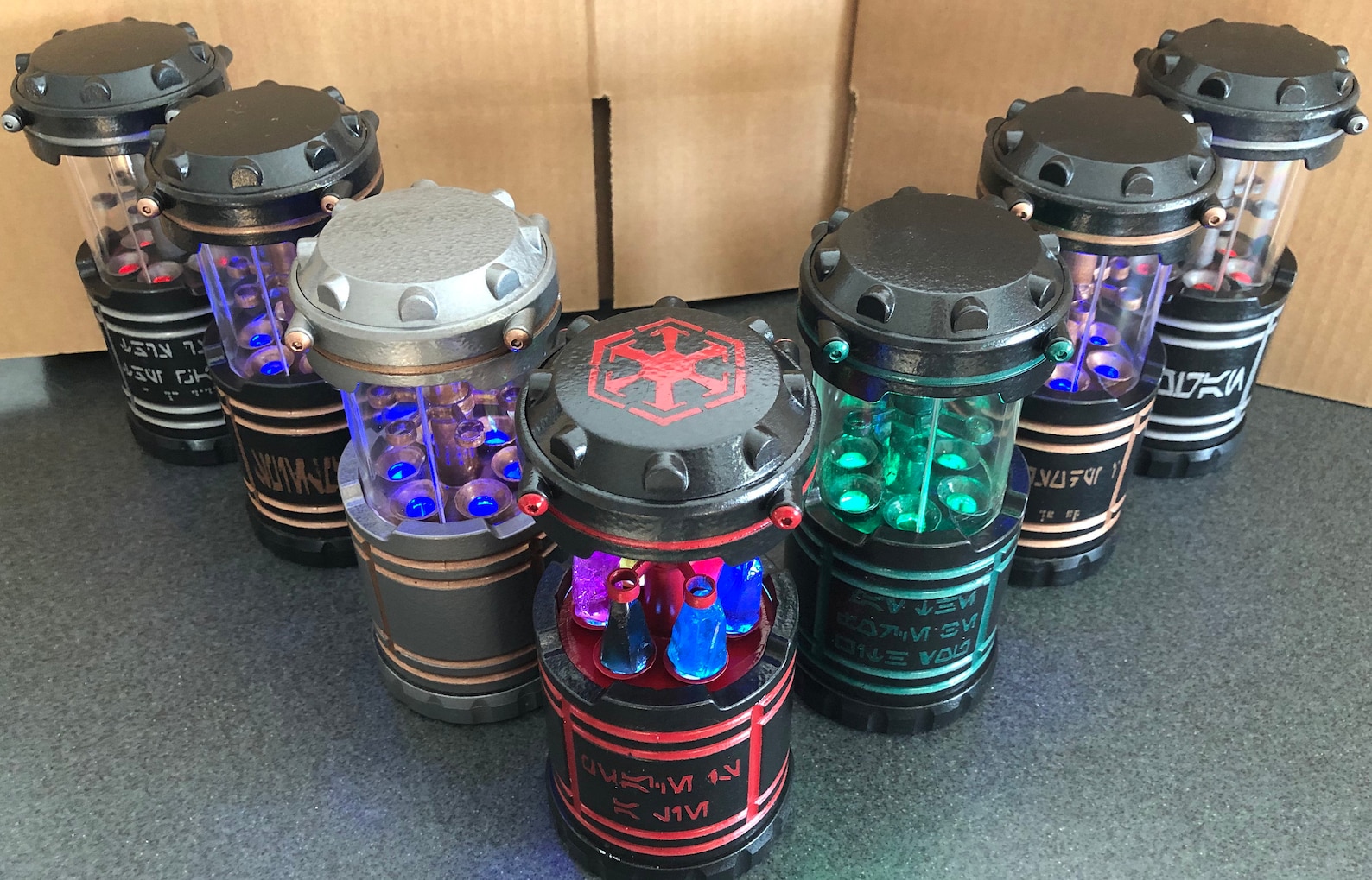 Kyber Crystal Display Star Wars Galaxy's Edge Etsy