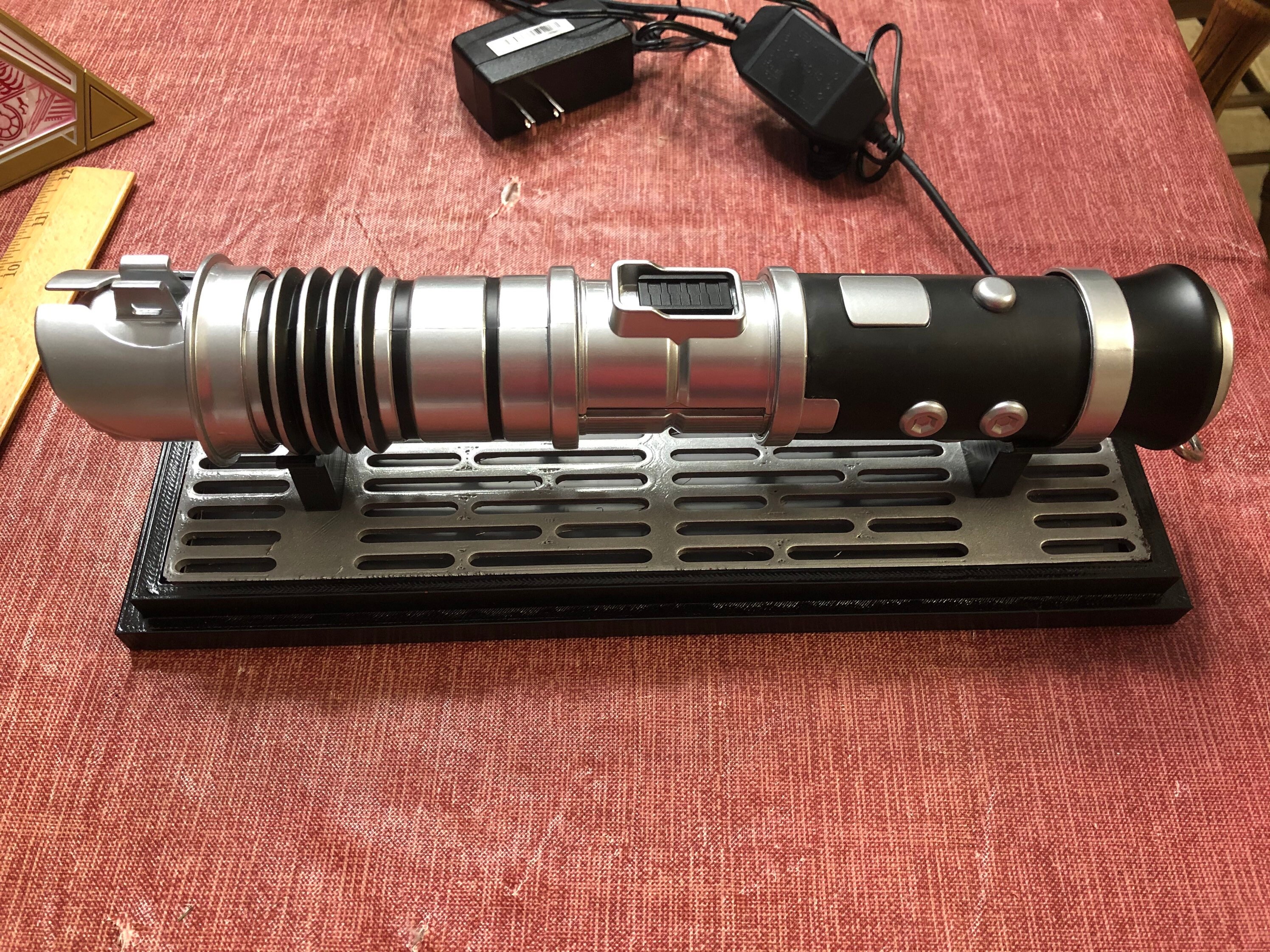 Star Wars Lightsaber Stand & Display with lights | Etsy