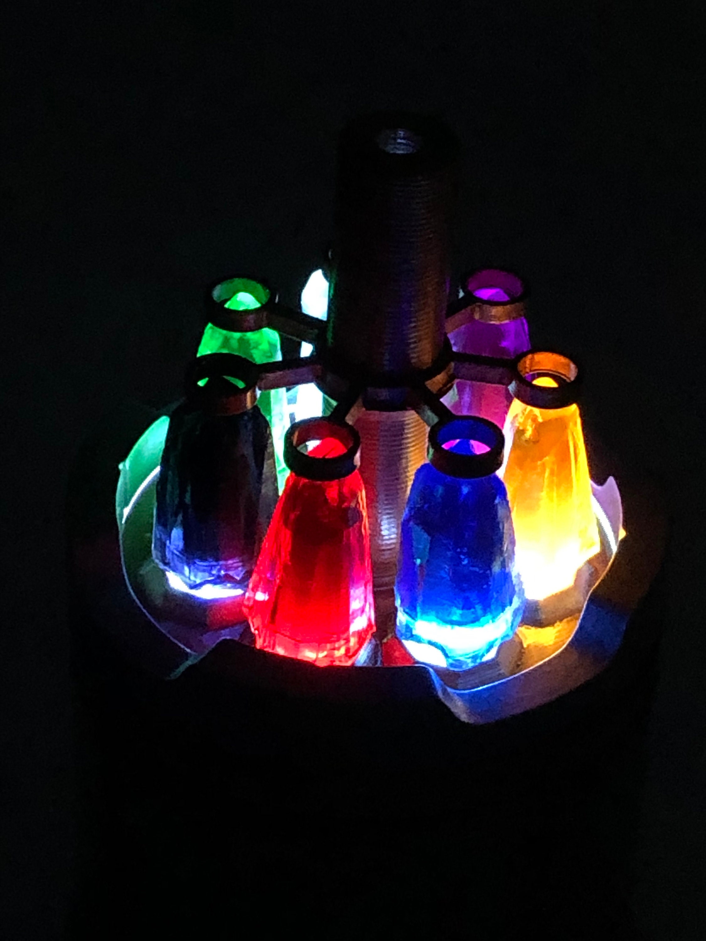 All 7 Kyber Crystal Display! Star Wars: Galaxy's Edge - Etsy